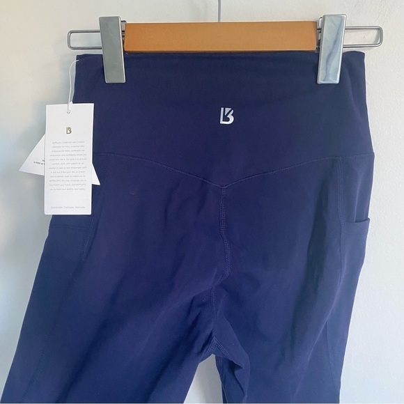 NWT 🆕 Buff Bunny BuffBunny Nubra Rosa Pocket Legging Midnight Navy Blue • Small - Picture 5 of 7